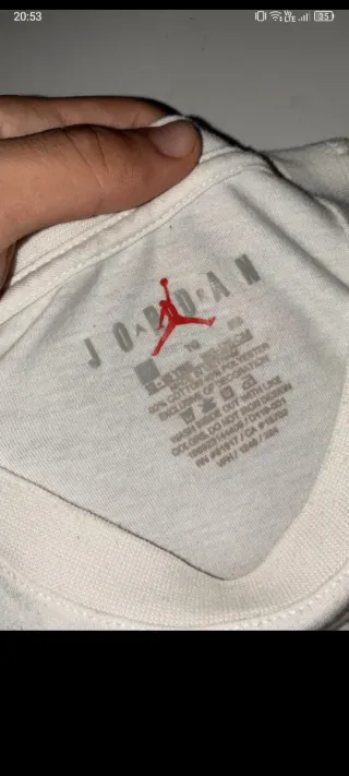 Camiseta Jordan Jumpman Blanca