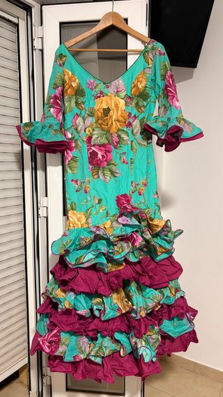 Traje Flamenca Flores