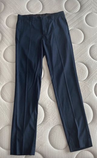 Traje Mango Hombre Azul Marino