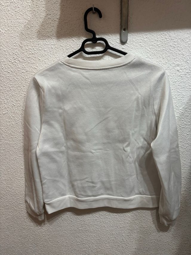 Sudadera BABE blanca