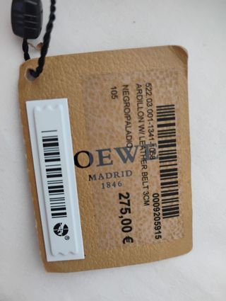 Cinturón LOEWE Talla grande