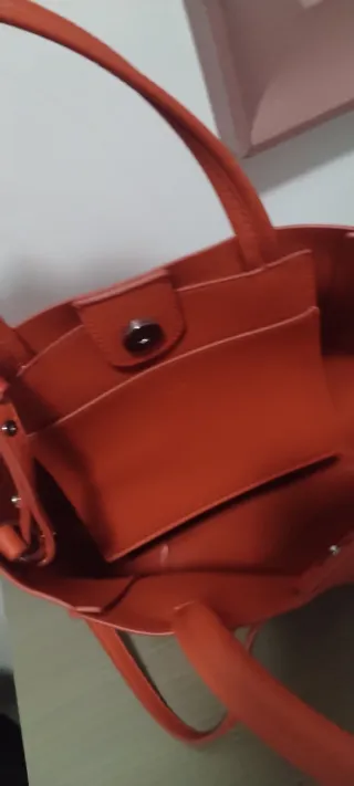 Bolso Mango Naranja