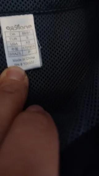 Cortavientos Kalenji Negro