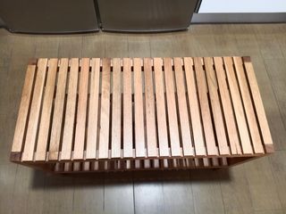 Banco Ikea Molger Madera Marrón