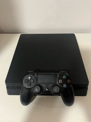 PS4 Slim 500GB + mando + 4 juegos originales