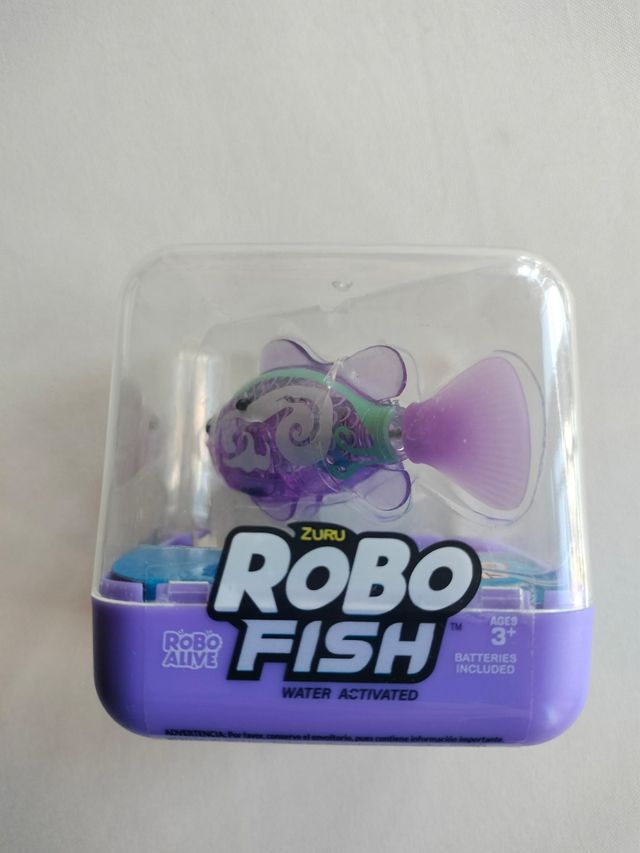 Robo Fish Zuru Pez de Juguete nadador morado