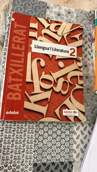 libro catalán 2do bachillerato Edebe