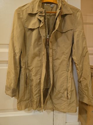 Chaqueta Zara Beige Talla S Elegante Entallada.