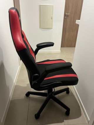 Silla Gaming GAMINGX Trust Negra y Roja
