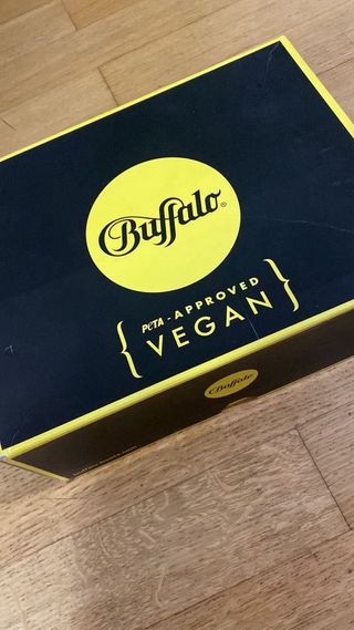 Mocassini Buffalo Pelle Vegana Neri