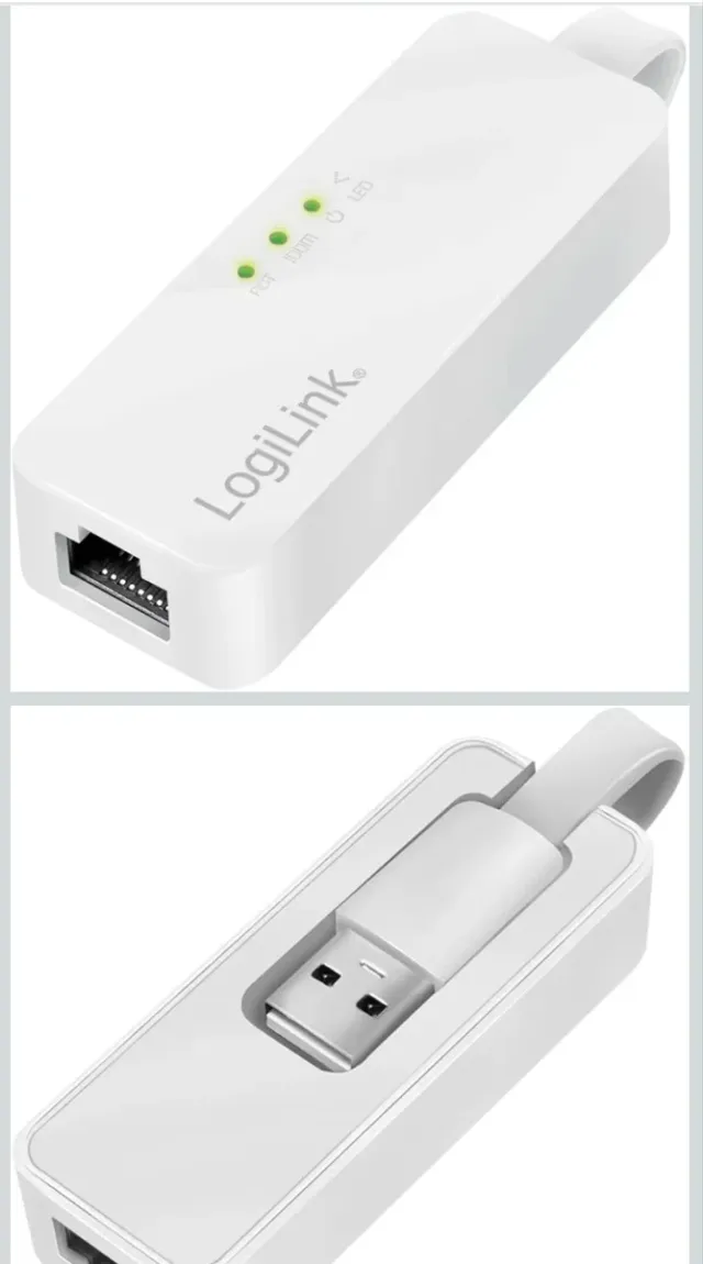 Adaptador USB 2.0 a Ethernet 10/100 LogiLink
