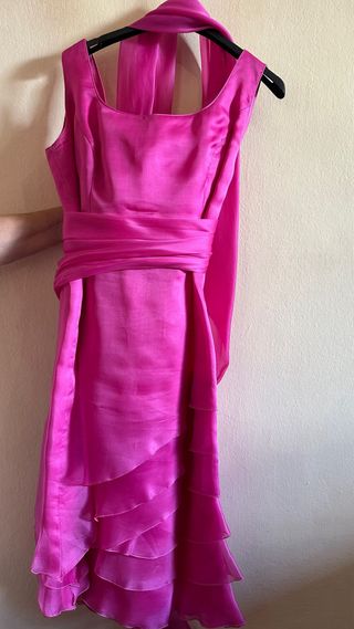 Conjunto Camisa y Vestido Rosa Camara.K Talla Únic
