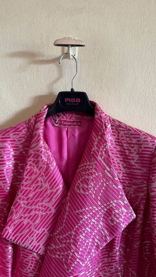 Conjunto Camisa y Vestido Rosa Camara.K Talla Únic
