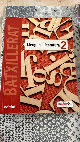 libro 2do bachillerato catalán Edebe