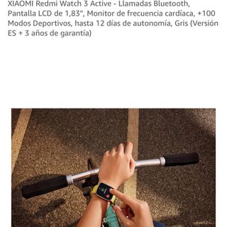 Xiaomi Smartwatch Negro/Gris