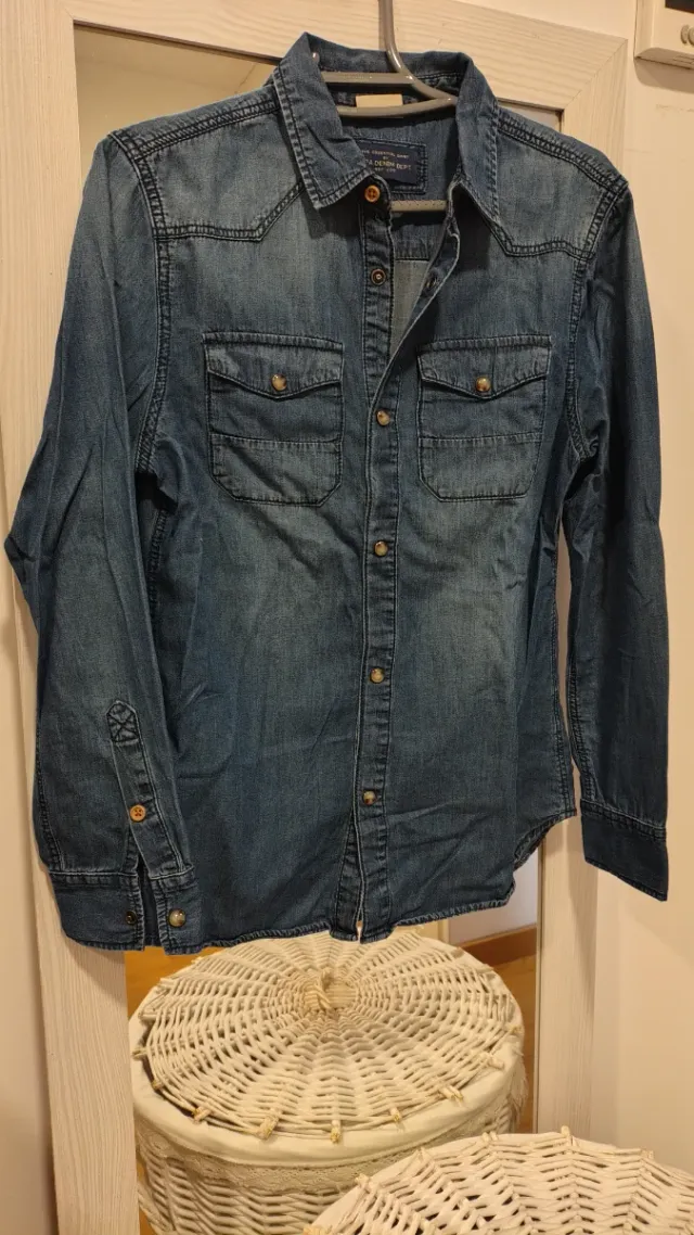 Camisa vaquera niño