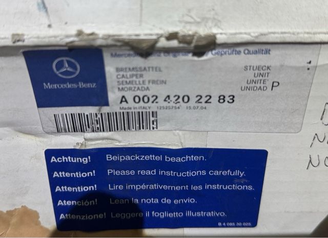 Pinza Freno 4 Pistones Mercedes-Benz