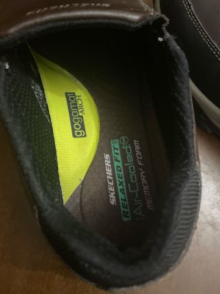 Zapatillas Skechers Marrones Comodas Trabajo