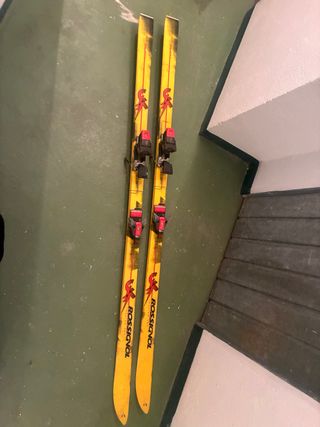 Esquís Rossignol Amarillos