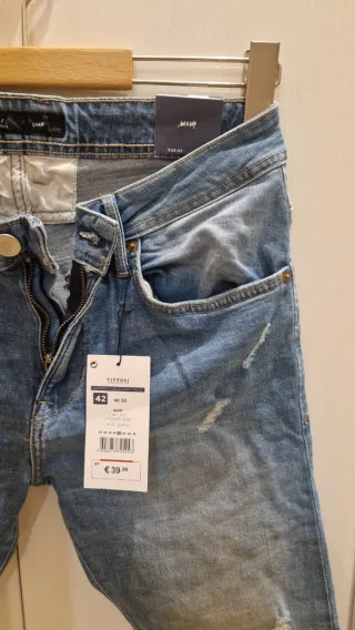 Pantalón Vaquero Nuevo Talla 42
