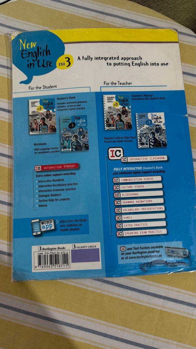 New English in Use ESO 3 Student's Book