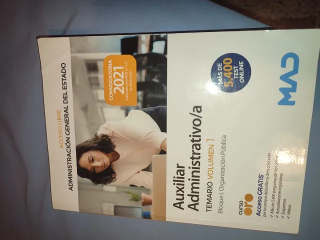 Auxiliar Administrativo de la Administración Ge...