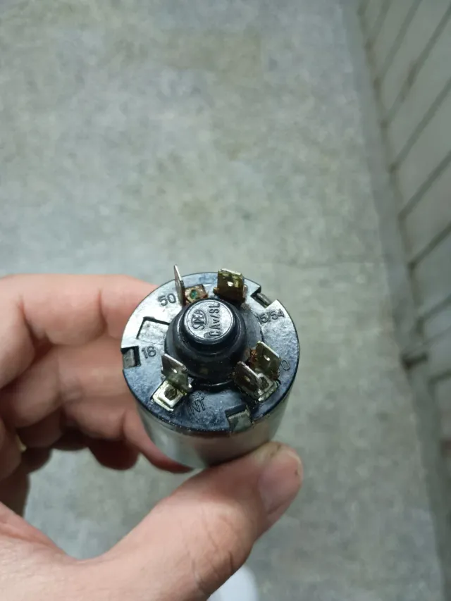 Blocchetto accensione Fiat Seat 600 con chiavi