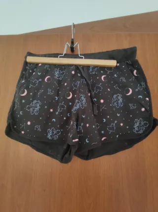 Pijama Verano Mujer Minnie Mouse Gris
