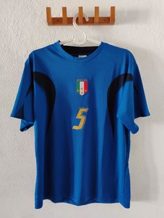 Camiseta de la selección italiana de fútbol.