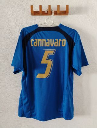 Camiseta de la selección italiana de fútbol.