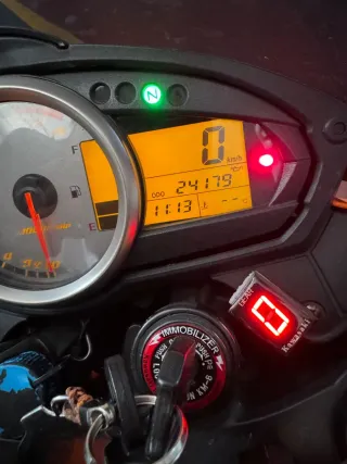 Kawasaki Z750 Naranja