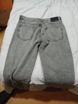 Pack 2 Pantalones Vaqueros Grises Pull&Bear
