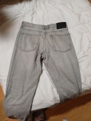 Pack 2 Pantalones Vaqueros Grises Pull&Bear