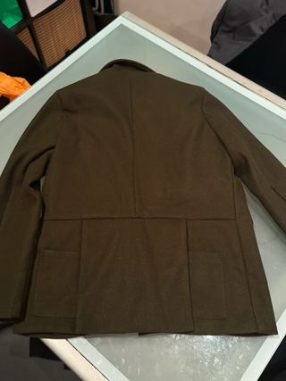 Chaqueta Lana Estilo Montería verde oliva 