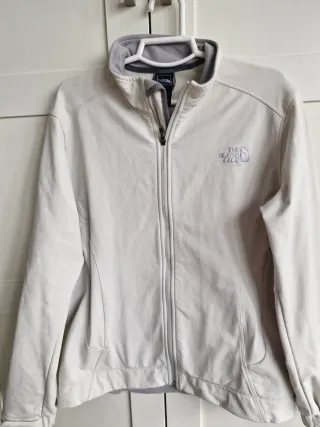 Chaqueta The North Face. Apex.  Mujer. Blanco/Gris