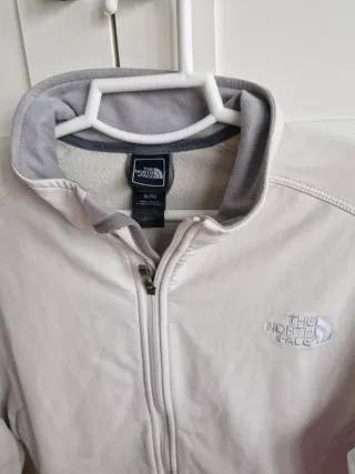 Chaqueta The North Face. Apex.  Mujer. Blanco/Gris