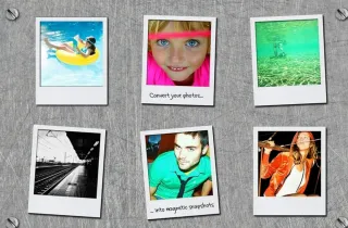 6 Cornici Magnetiche Polaroid