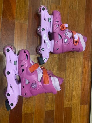 Patines en línea Mitical rosas.
