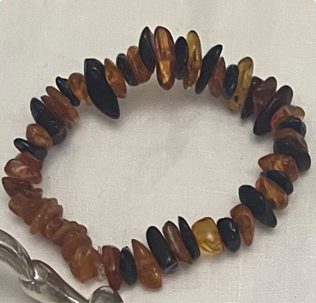 Braccialetto Ambra Chiara e Scura