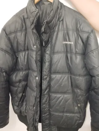 Chaqueta Converse Negra