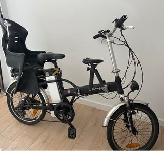 Bici Eléctrica Plegable per arreglar,falla bateria