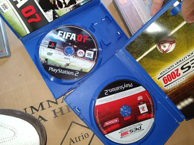 Juegos PS2: FIFA 07, PES 2009, FIFA 12