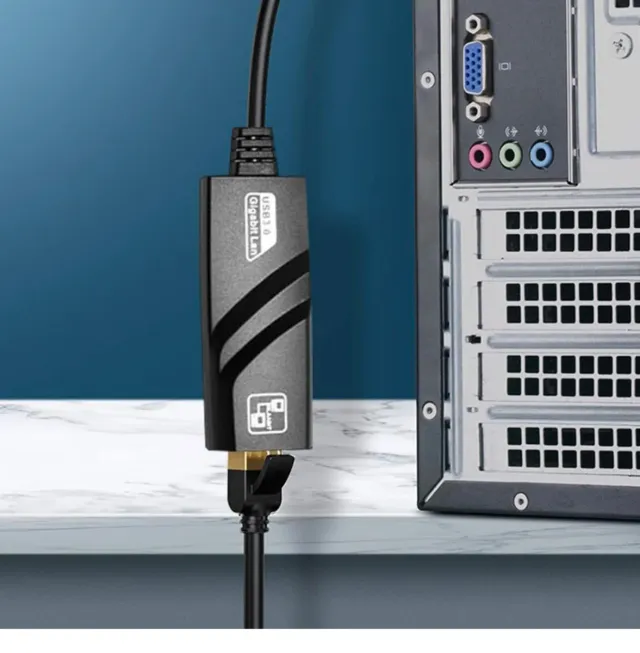 Adaptador USB 3.0 a Gigabit Ethernet LAN