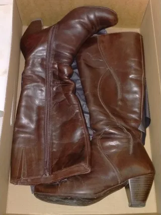 Botas de piel Tolino forradas Talla 35