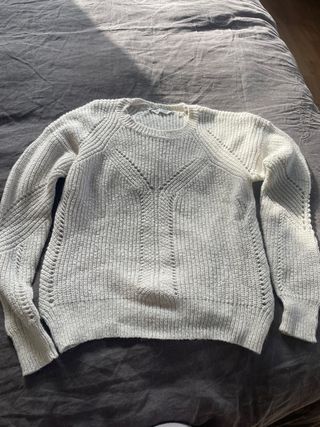 Jersey Naf Naf Blanco, en muy buen estado.