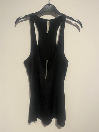 Blusa Stradivarius Negra Talla S