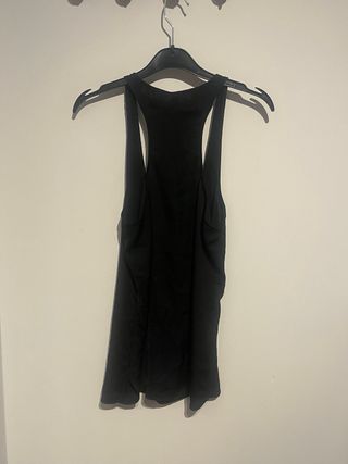 Blusa Stradivarius Negra Talla S