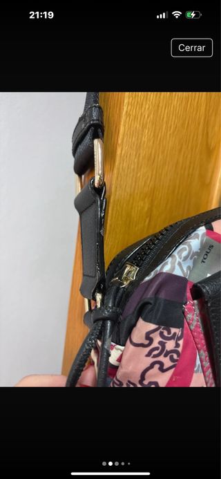 Bolso Tous bandolera multicolor y negro
