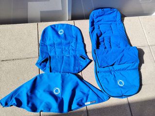 Funda y plumón Bugaboo Cameleon azul