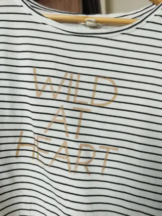 Camiseta de rayas Wild at Heart